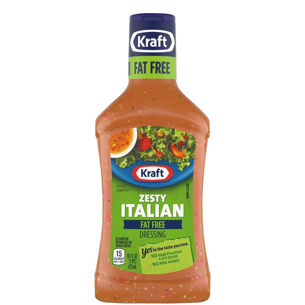 KRAFT DRESSING ZESTY ITALIAN FF 16oz