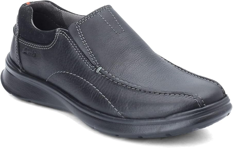 Clarks Mens Cotrell Step: Black Oily