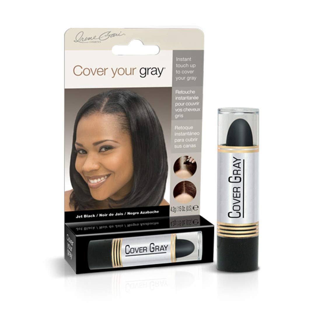 Cover Your Gray Touch Up Stick : Jet Black