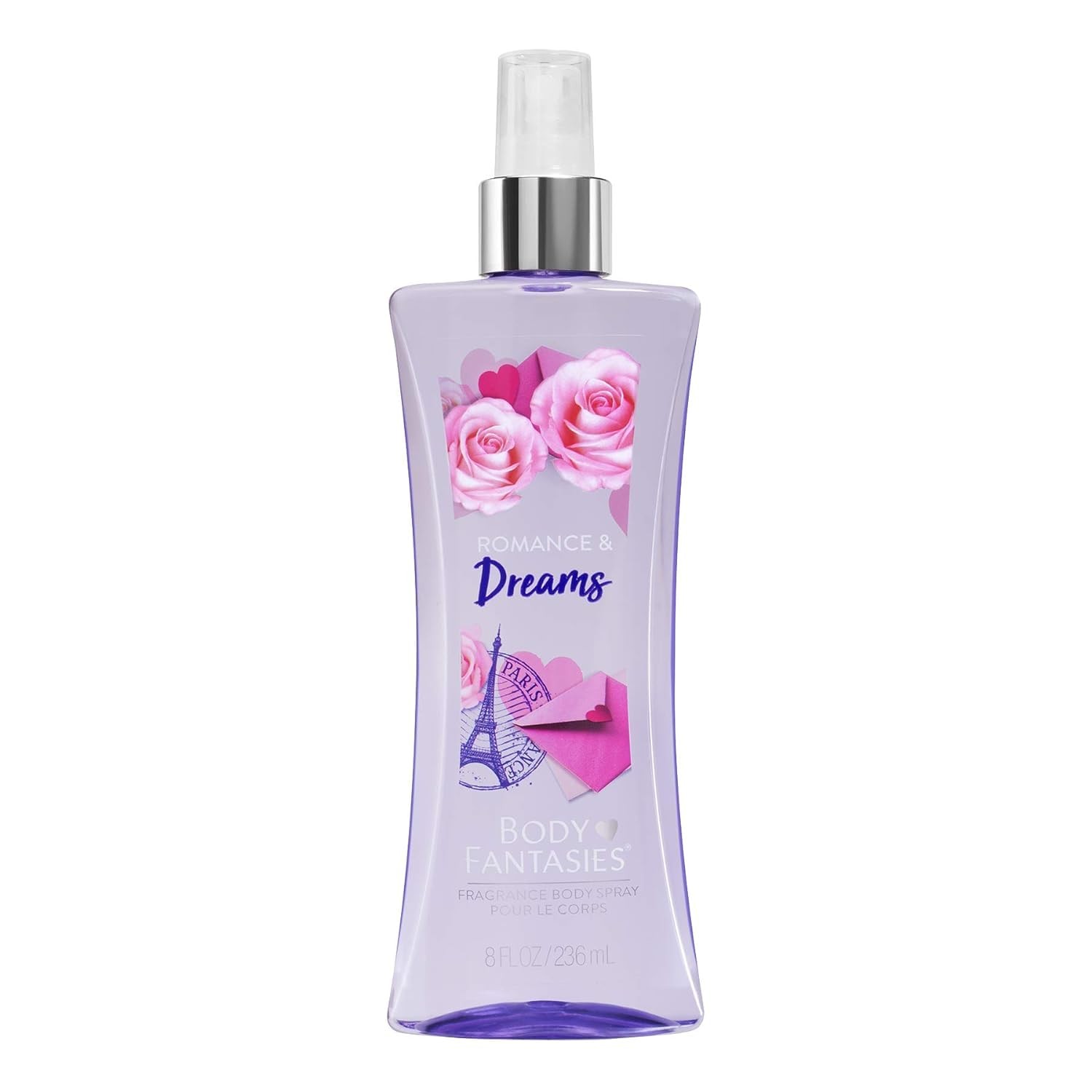 Body Fantasies Signature Fragrance Body Spray, Romance & Dreams, 8 Oz
