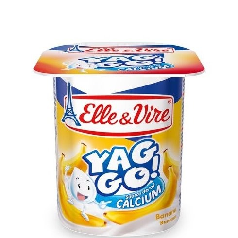 ELLE & VIRE YAG GO BANANA 125G