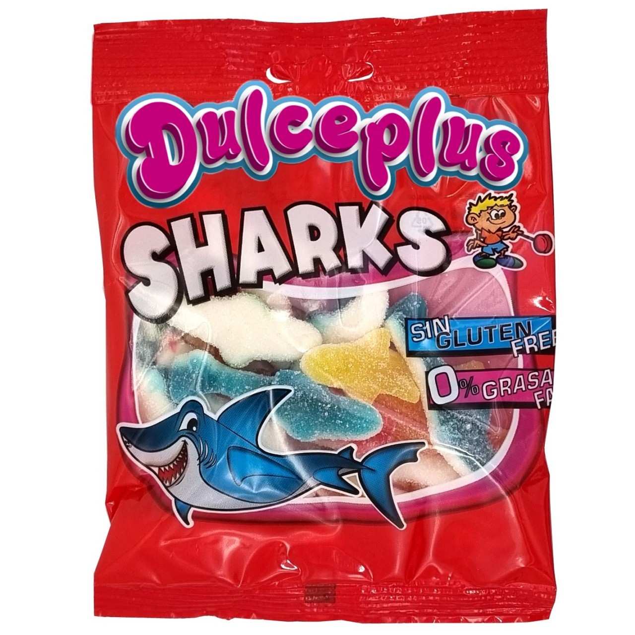 DULCEPLUS SOUR SHARKS 100g