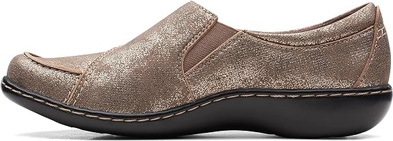 Clarks Womens Ashland Lane Q Bronze Metallic