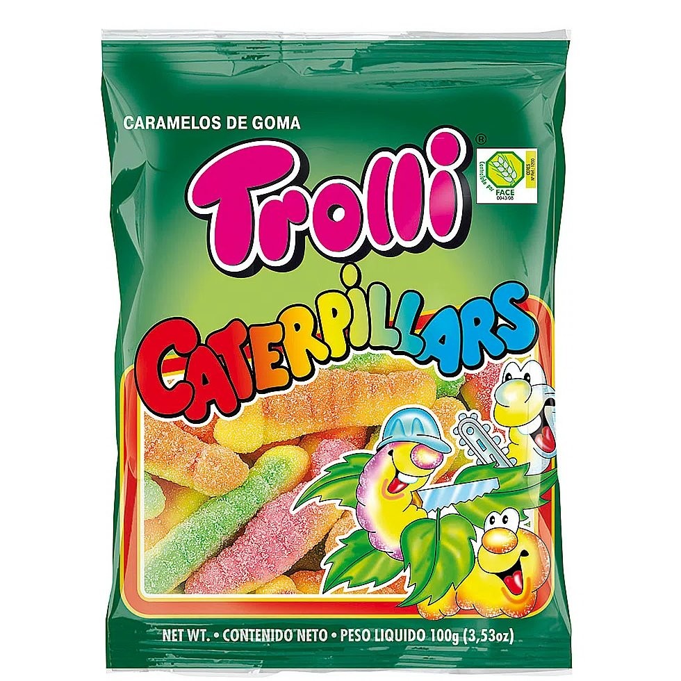 TROLLI CATERPILLARS 100g