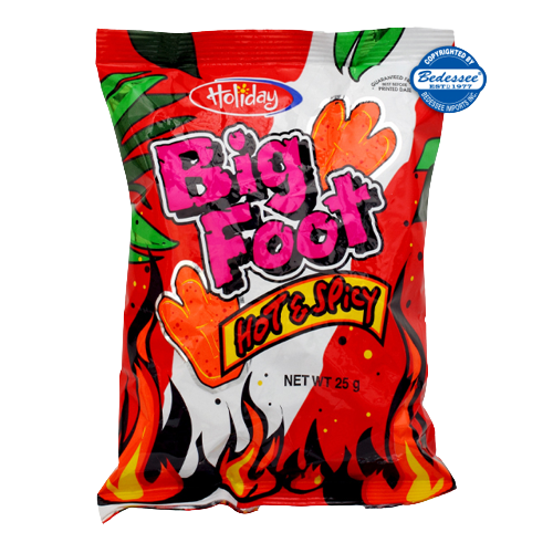 HOLIDAY BIG FOOT HOT & SPICY 15G