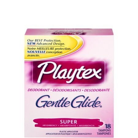 PLAYTEX TAMPON G/G SUPER F/SCENT 18s
