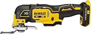 DEWALT 20V Max XR Oscillating Multi-Tool, Variable Speed, Tool Only (DCS356B)