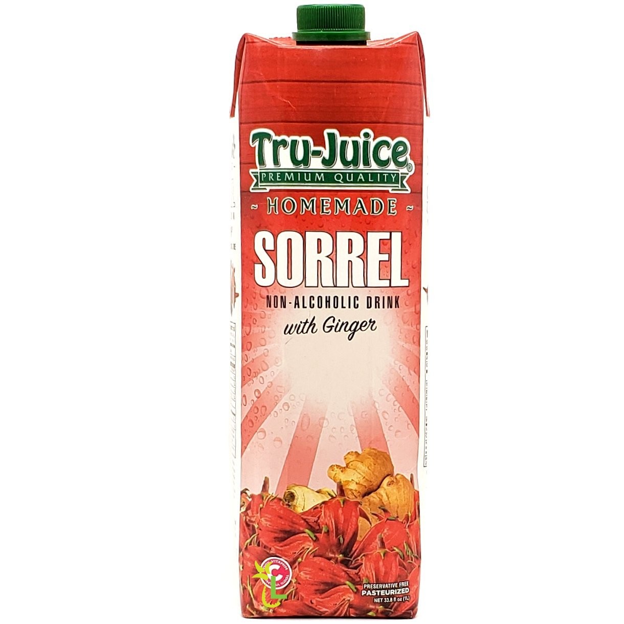 TRU-JUICE SORREL GINGER 1L