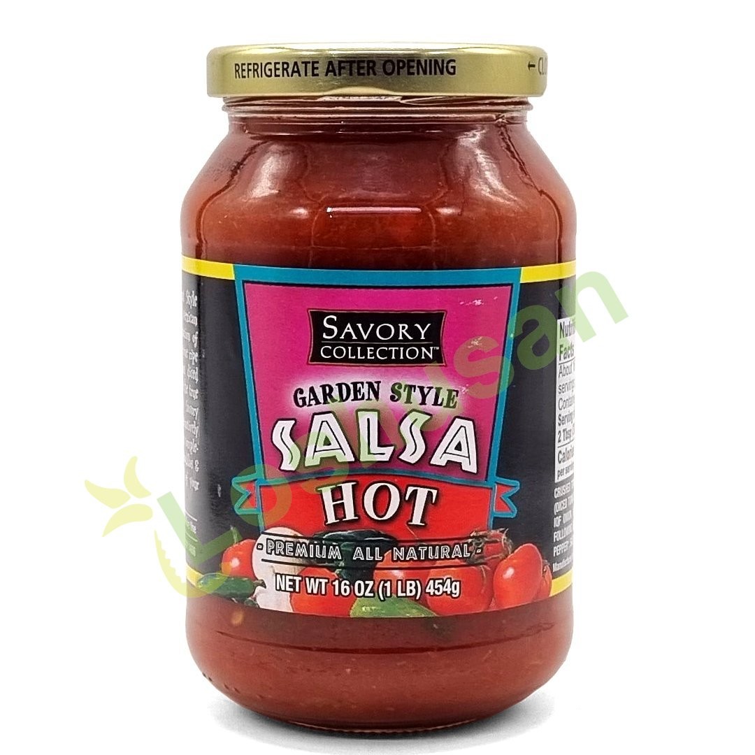 SAVORY SALSA HOT 16oz