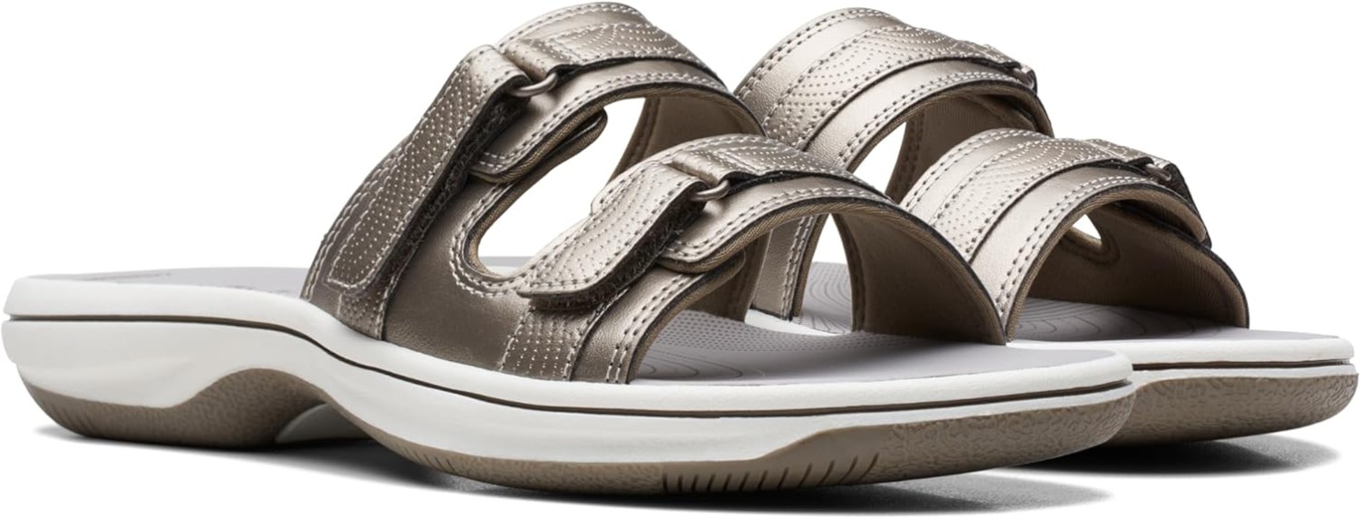 Clarks Womens Breeze Piper (Pewter)