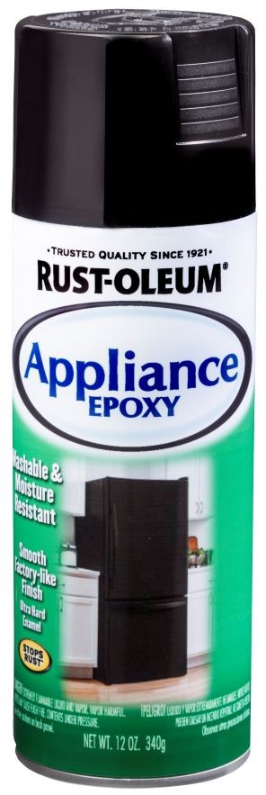 12oz Black Appliance Epoxy Spray Paint