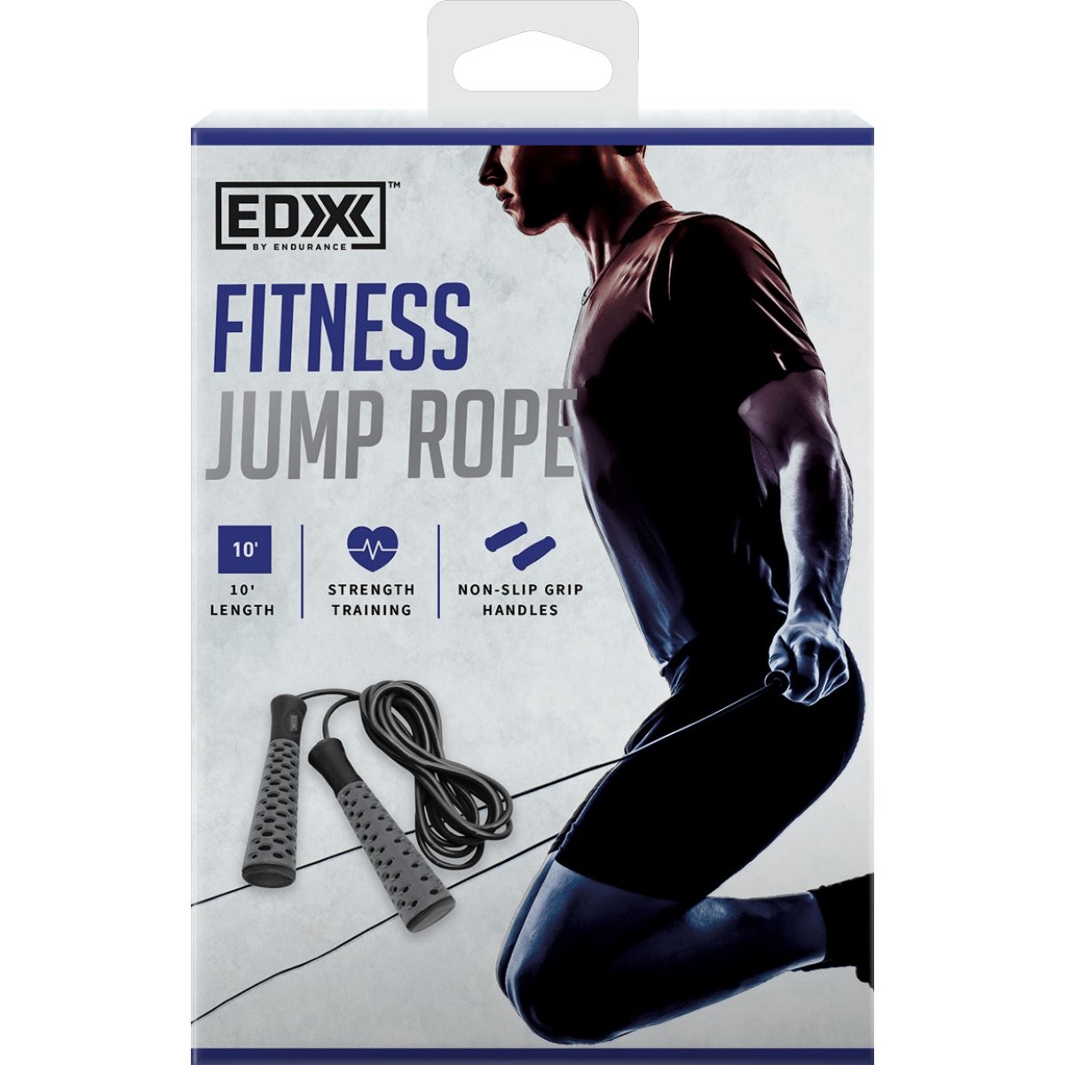 EDX Fitness Jump Rope (black)