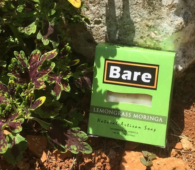 Lemongrass Moringa Natural Artisan Soap By Bare