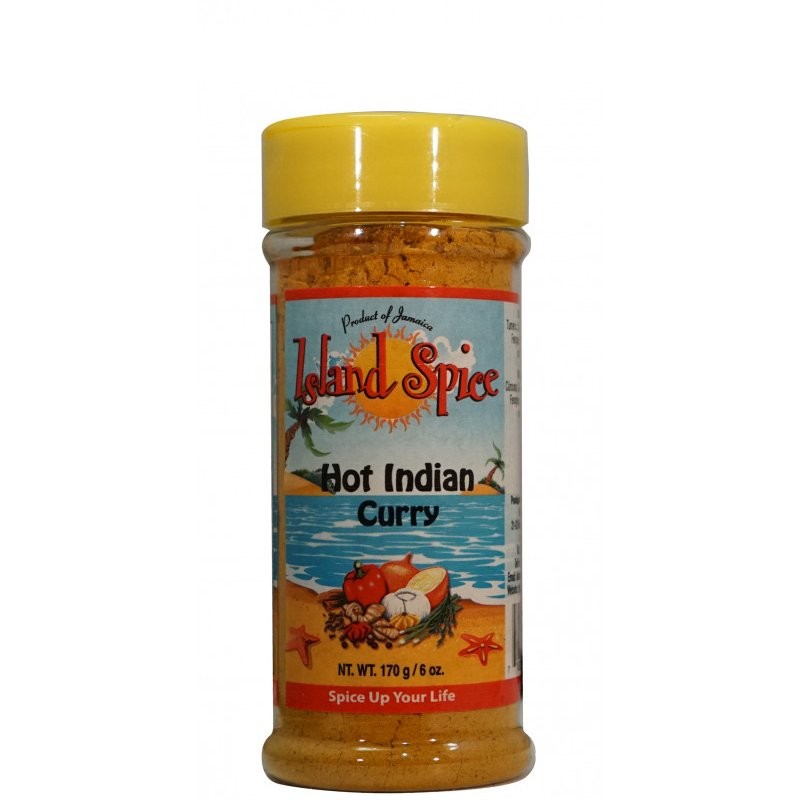 ISLAND SPICE HOT INDIAN CURRY 6oz