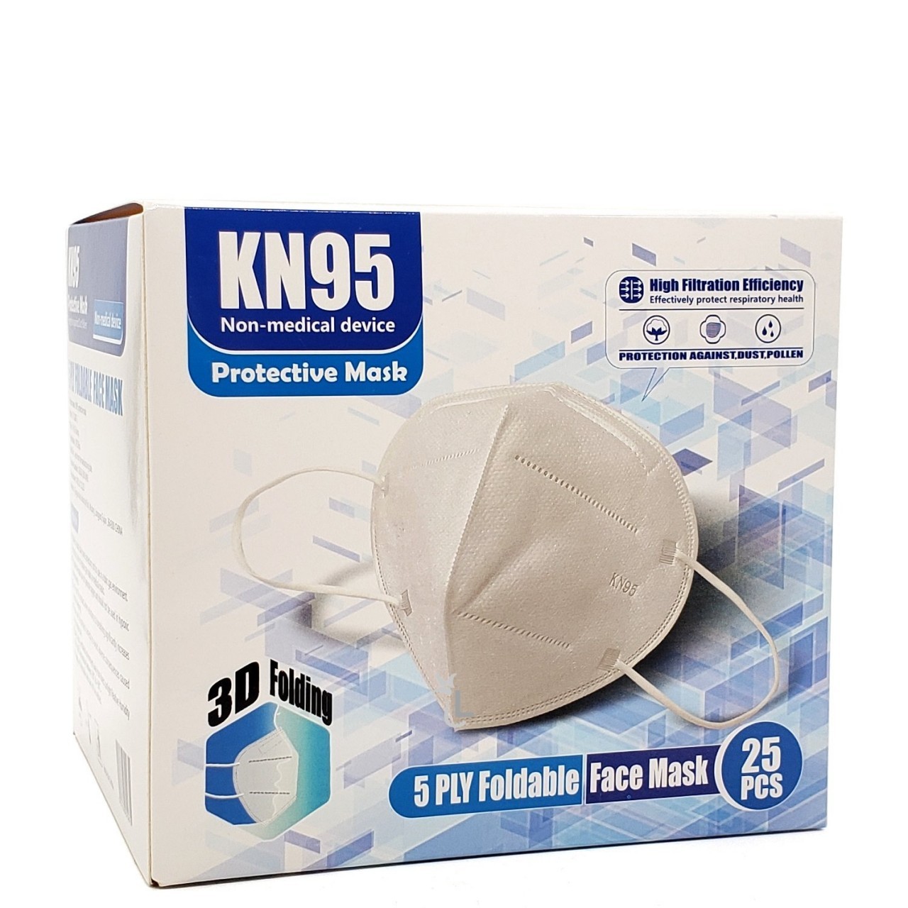 KN95 PROTECTIVE MASKS 25pc