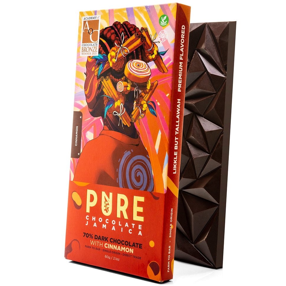 PURE CHOCOLATE CINNAMON 60g