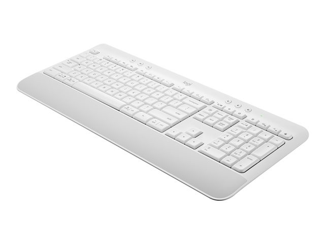 Logitech Signature K650 Wireless Keyboard with Wrist Rest - Off-white - Keyboard