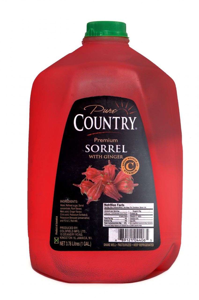 PURE COUNTRY SORREL GINGER 3.78L
