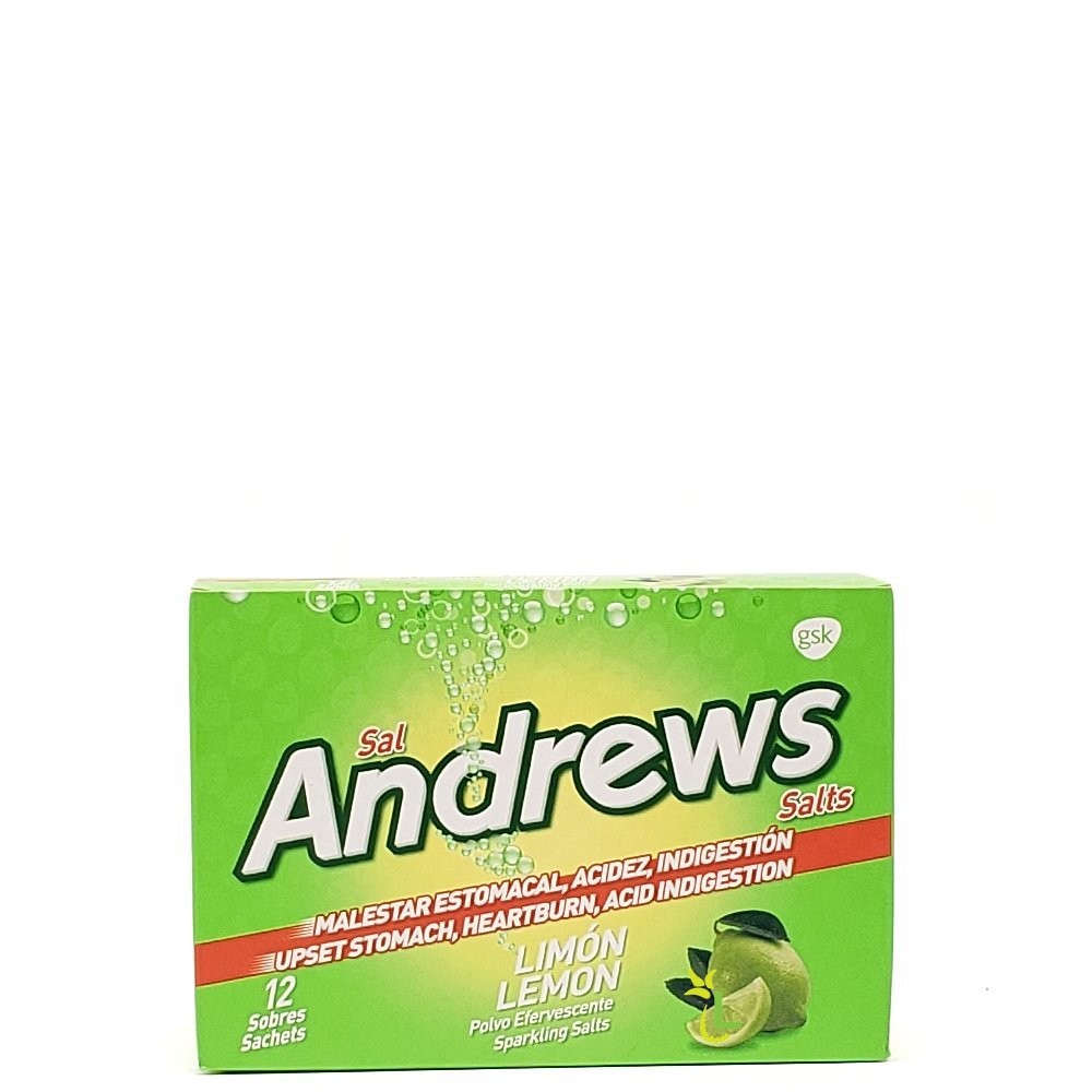 ANDREWS SALTS LEMON 12s