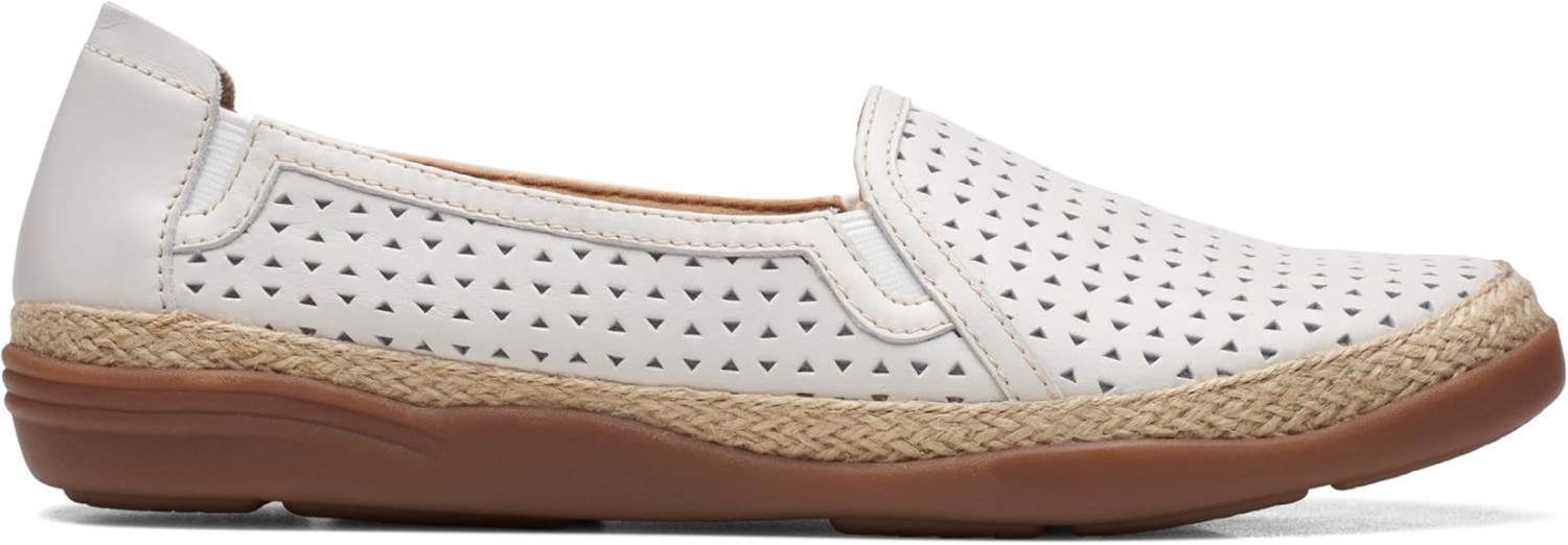 Clarks Womens Elaina Ruby WHITE