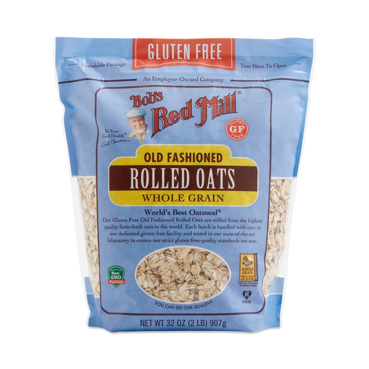 BOBS RED MILL OATS ROLLED GF 32oz