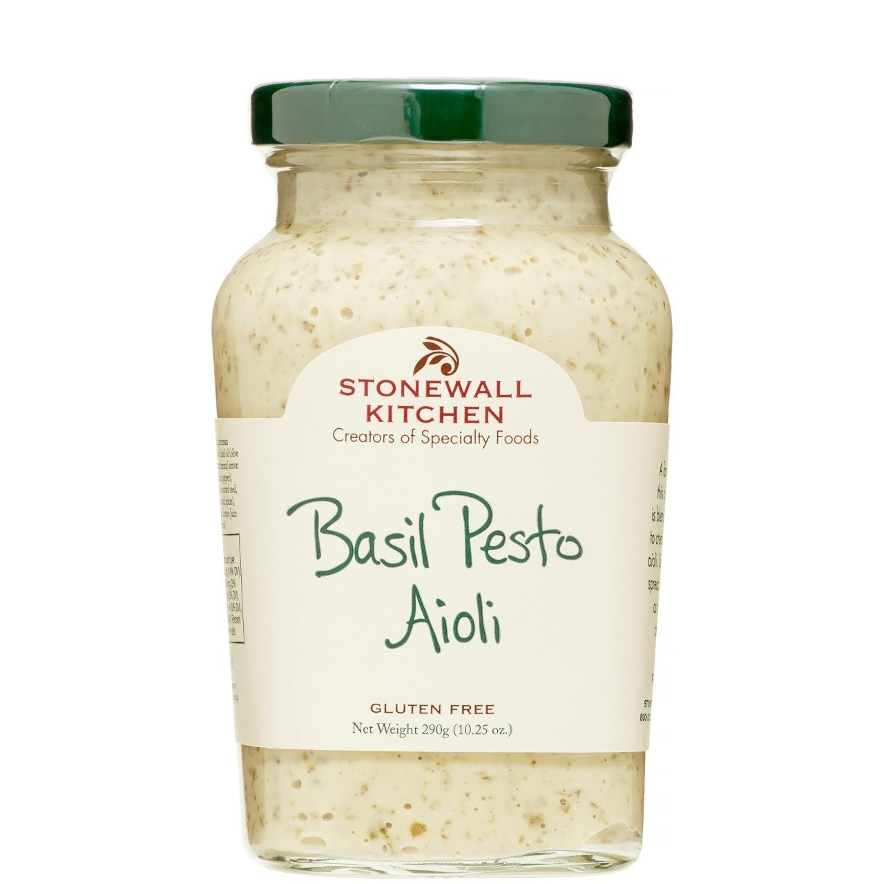 STONEWALL AIOLI BASIL PESTO 10.25oz