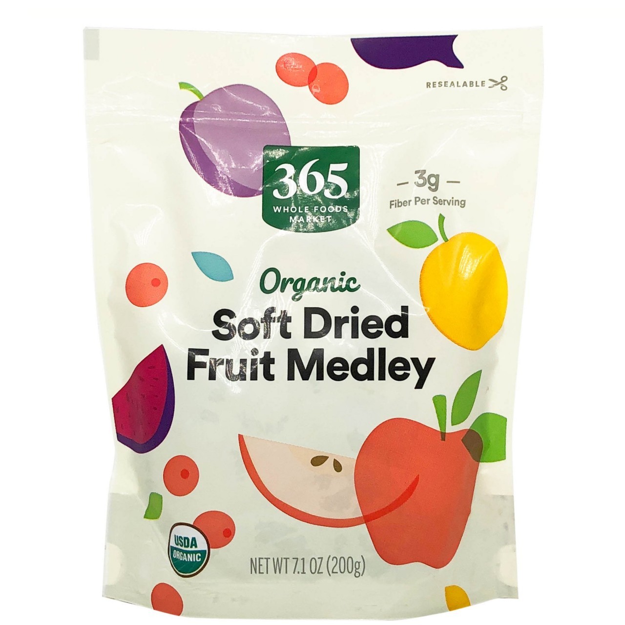 365 SOFT DRIED FRUIT MEDLEY 7.1oz