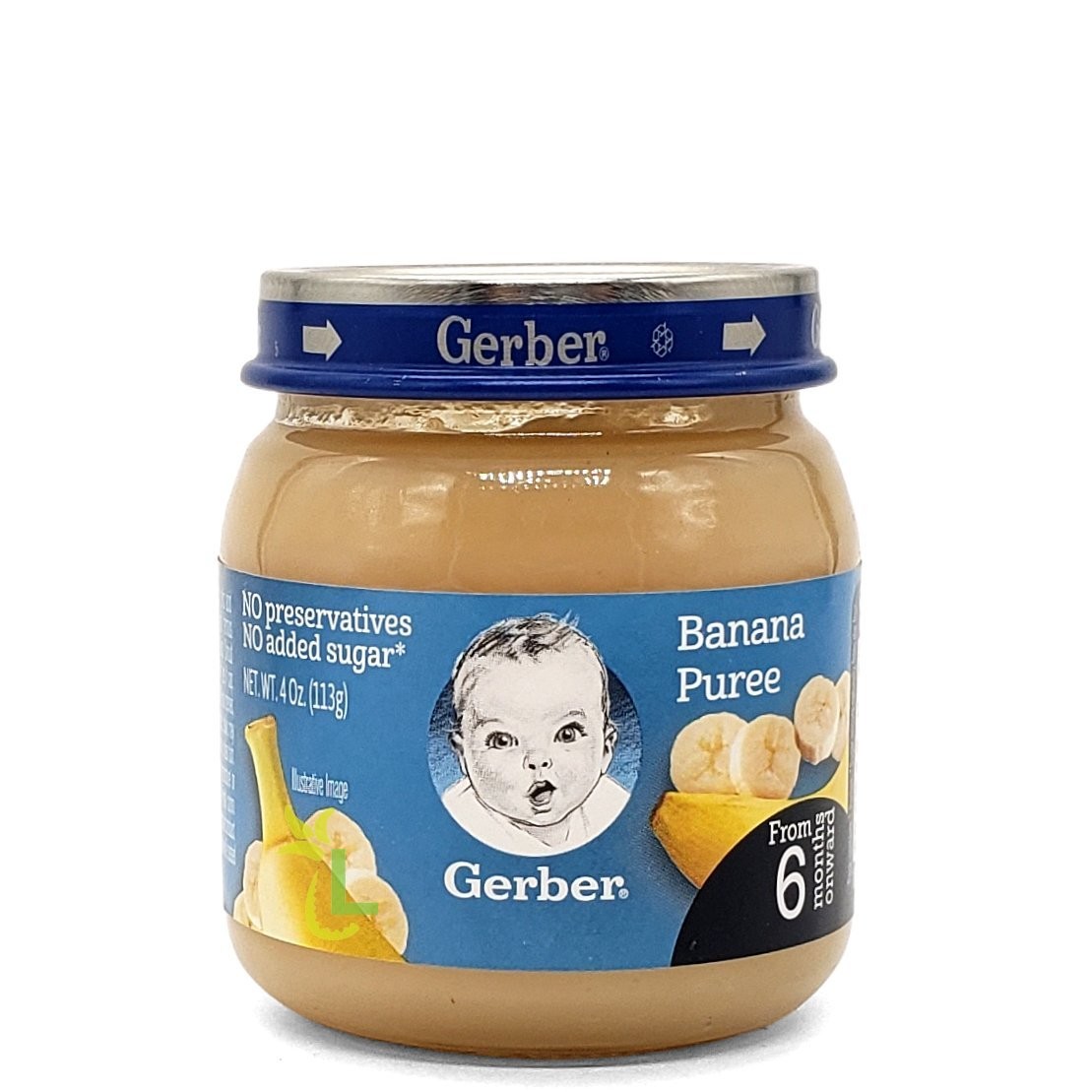 GERBER PUREE BANANA 113g