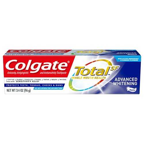 COLGATE TOTAL ADVANCED WHITENING 96G (3.4oz)