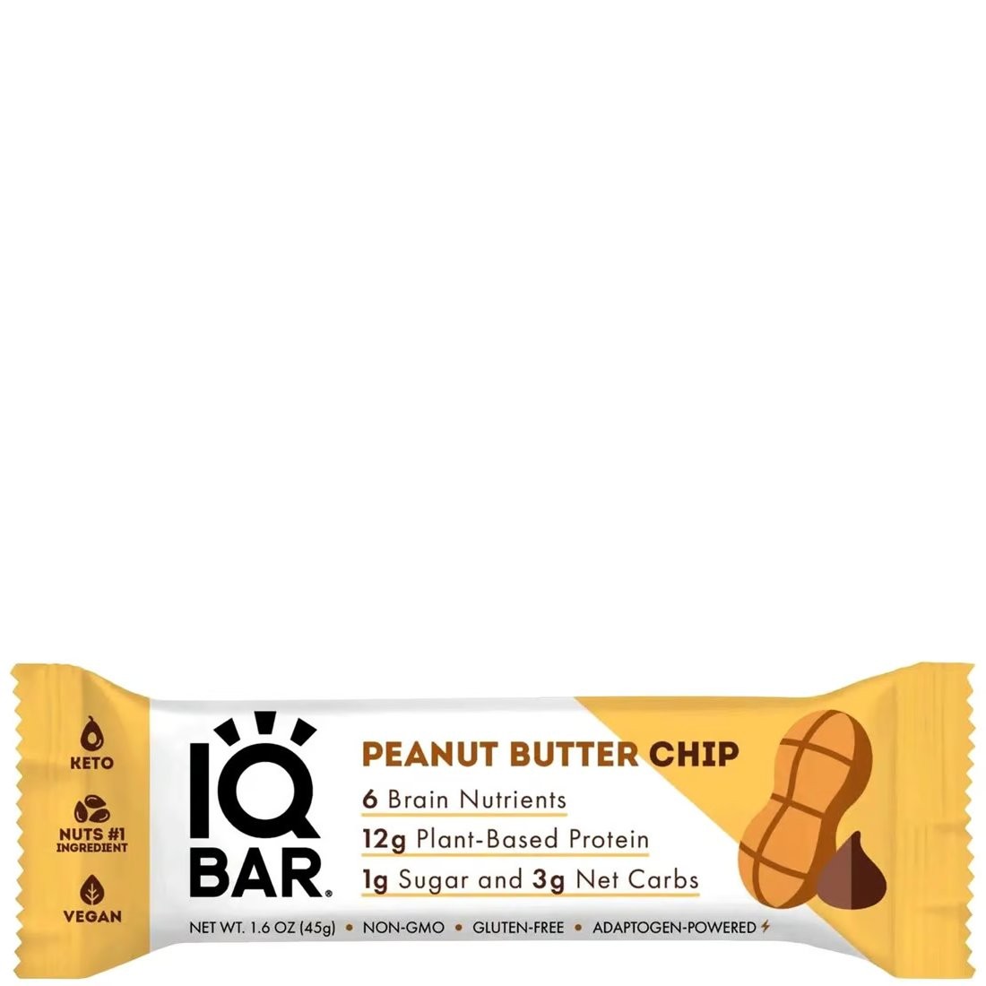 IQ BAR KETO PEANUT BUTTER CHIP 45g