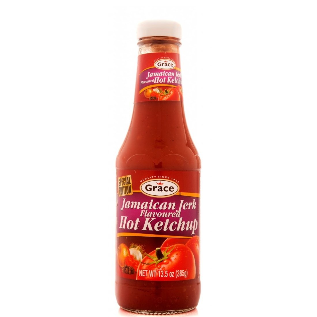 GRACE TOMATO KETCHUP JERK 385g