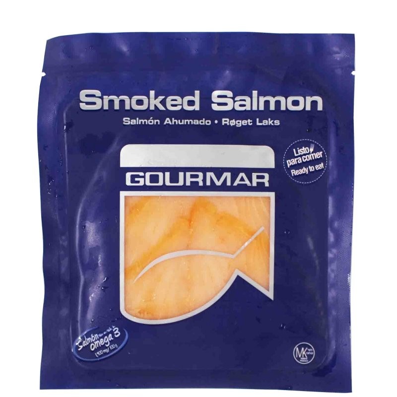 GOURMAR SALMON SMOKED SLICED 85g