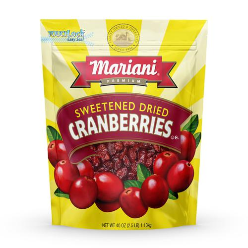 Mariani Dried Cranberries 40 oz