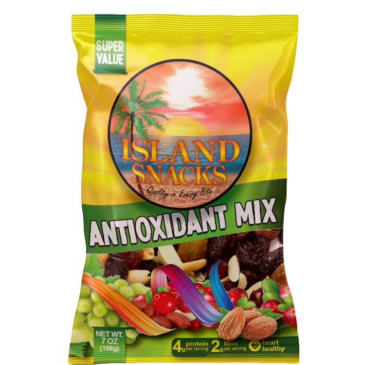 ISLAND SNACKS ANTIOXIDANT MIX 7oz