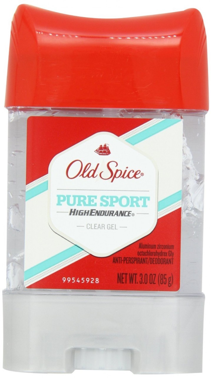 Old Spice High Endurance Clear Gel Pure Sport Scent Men's Anti-Perspirant & Deodorant 3 Oz