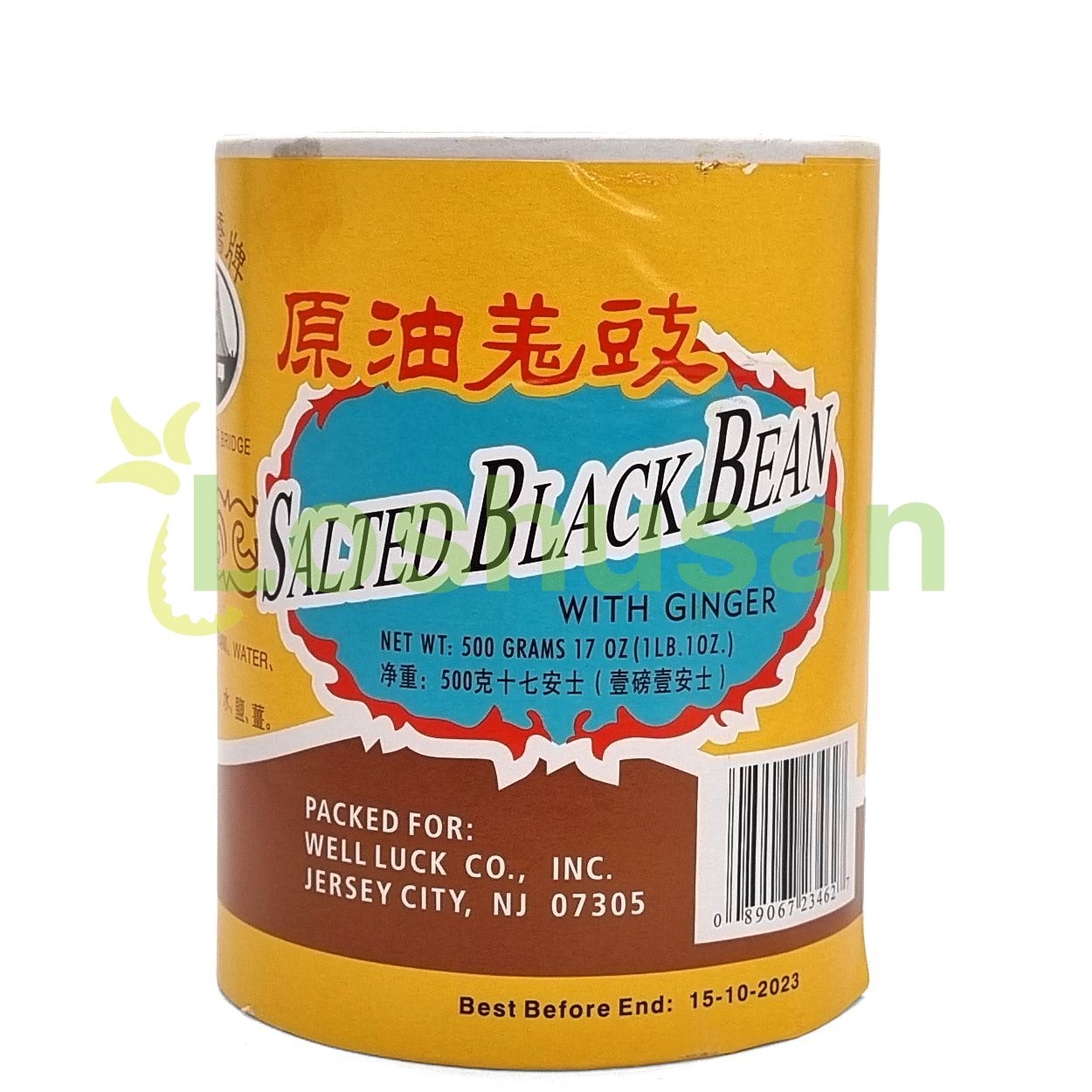 GOLDEN GATE SALTD BLACK BEAN GINGER 500g