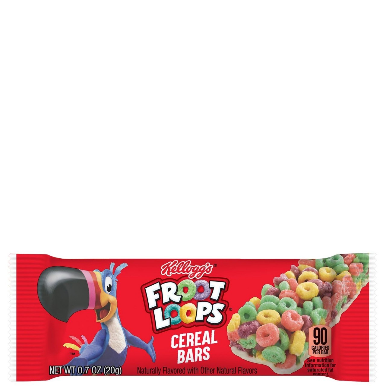 KELLOGGS CEREAL BARS FROOT LOOPS 22g