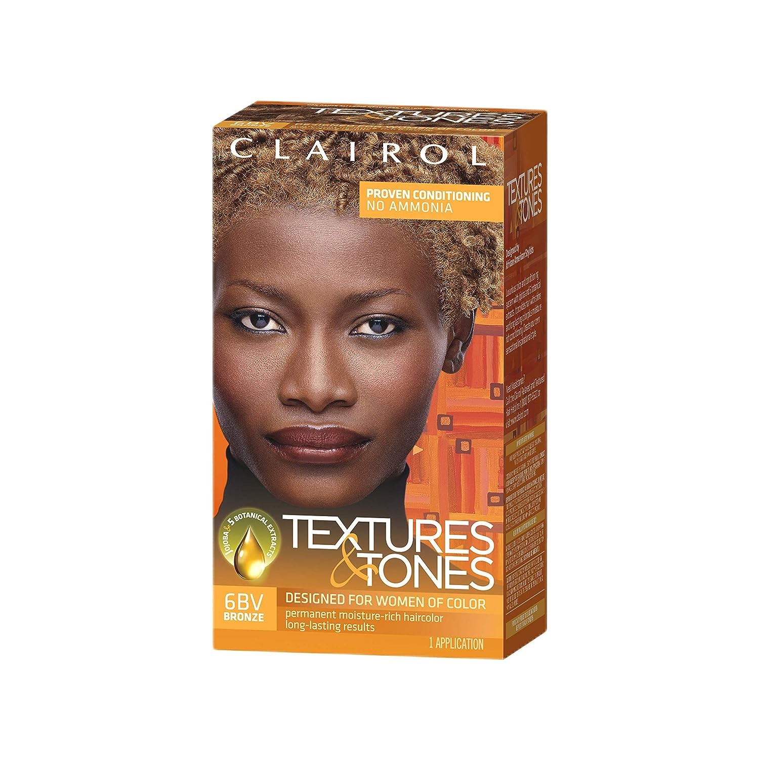 Clairol Professional Textures and Tones Permanent Hair Color, Bronze