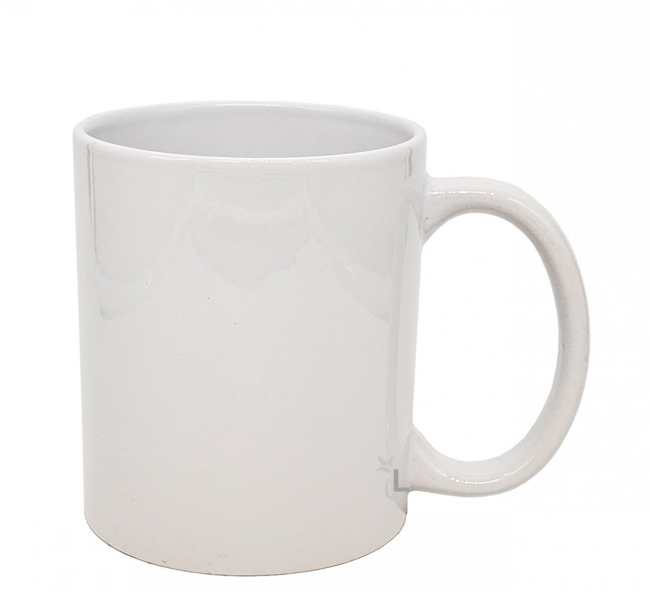 MUG WHITE CERAMIC 1ct