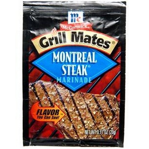 McCORMICK MARINADE MONTREAL STEAK 19g