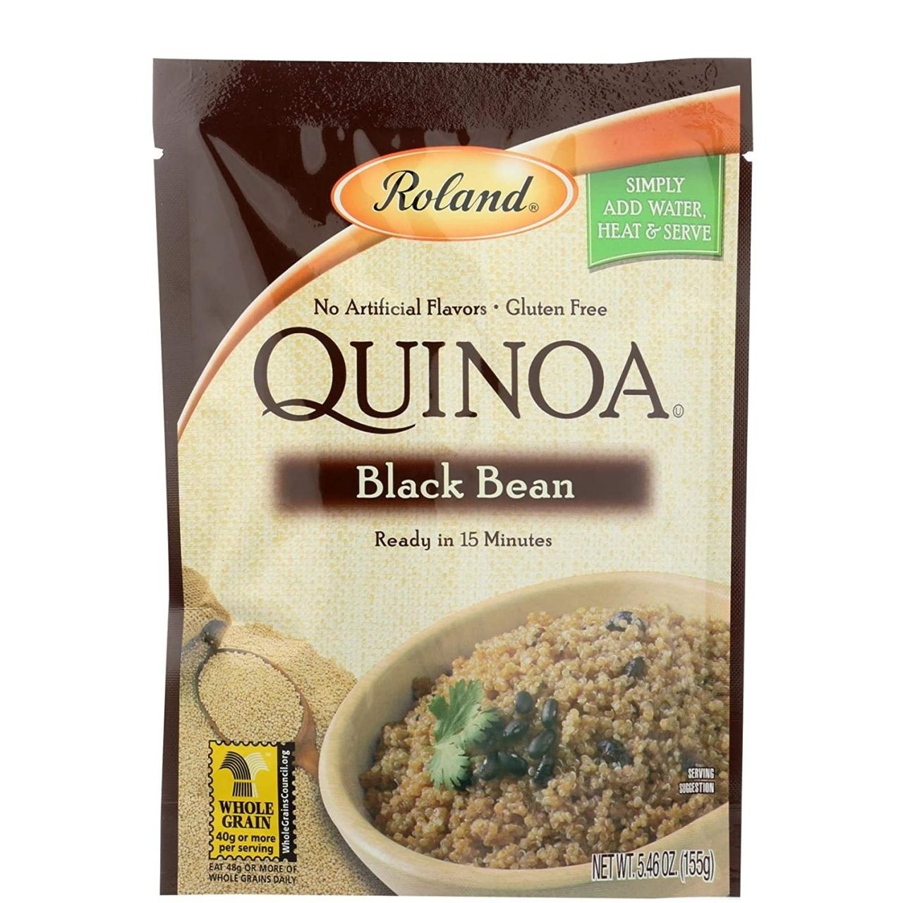 ROLAND QUINOA BLACK BEAN 5.46oz