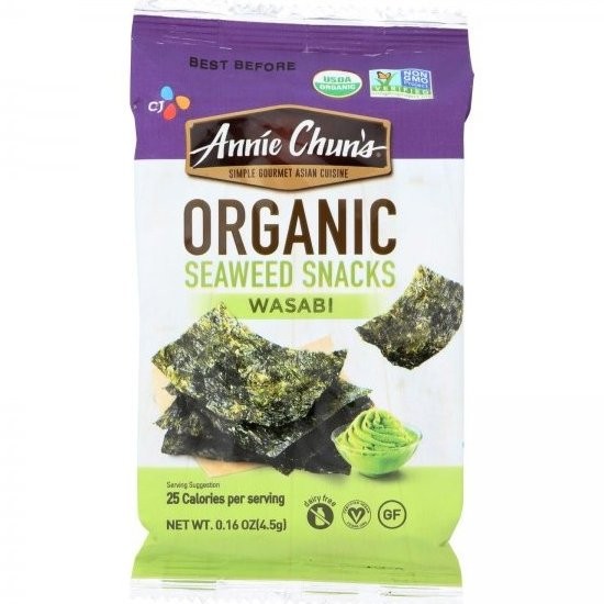 ANNIE CHUN SEAWEED WASABI 0.16oz