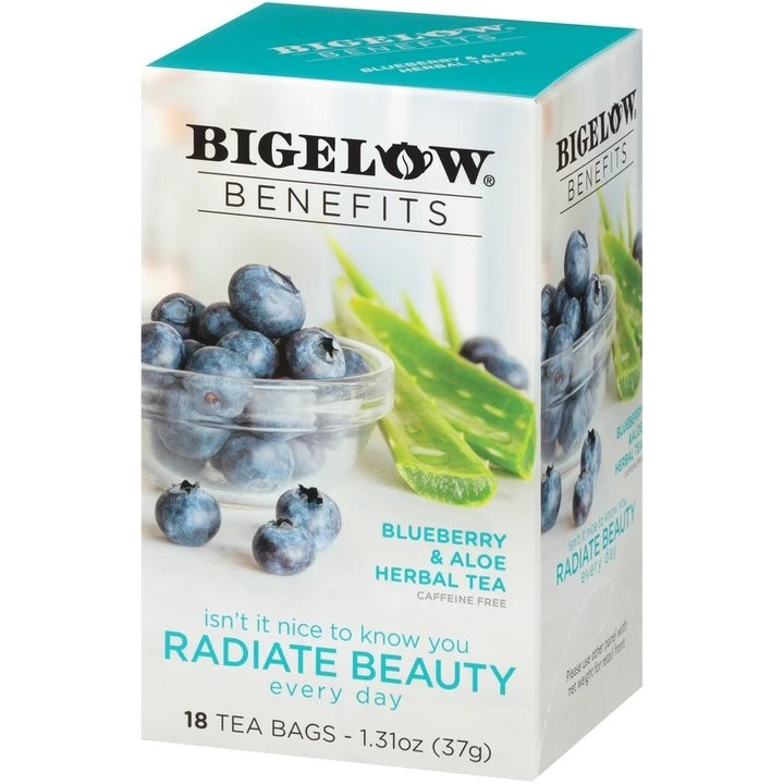 BIGELOW TEA BENEFITS RADIATE BEAUTY 18s