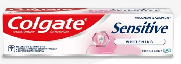 Colgate Sensitive Maximum Strength Sensitive Whitening Toothpaste 6 oz (170 g)