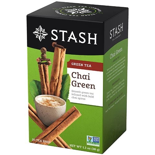 STASH TEA CHAI GREEN 20s
