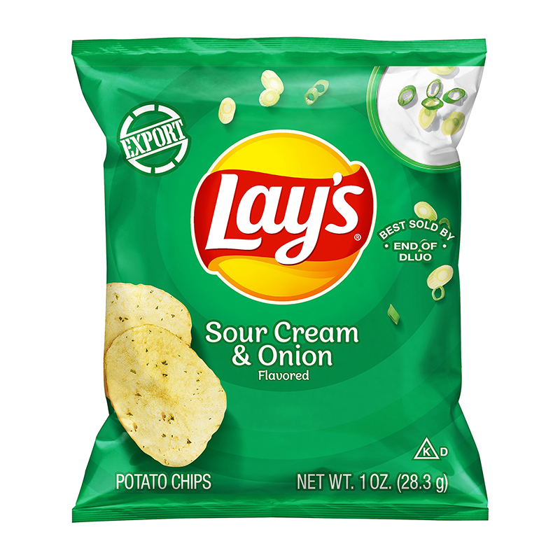 LAY’S SOUR CREAM & ONION 38G