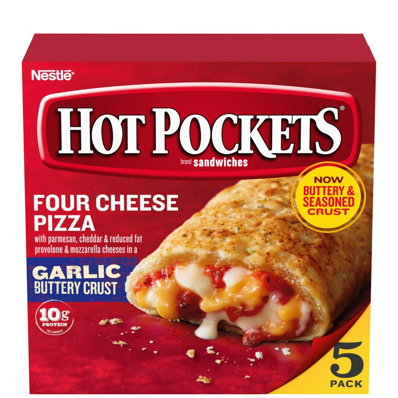 HOT POCKET FOUR CHEESE PIZZA 8.5oz