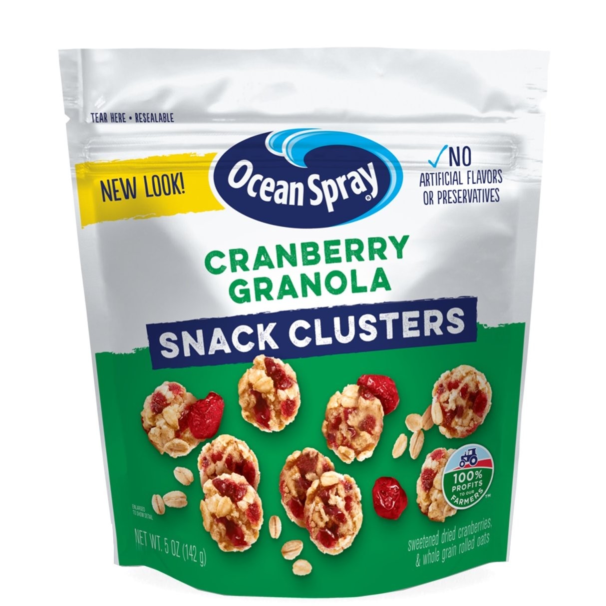 OCEAN SPRAY CRAN GRANOLA CLUSTERS 142g