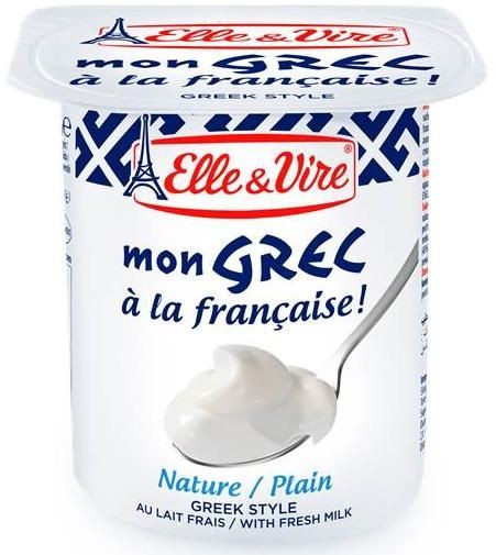 ELLE & VIRE MON GREC PLAIN YOGURT 125G