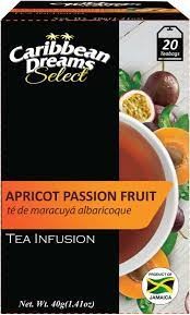 CARIB DREAMS TEA SLCT APRICOT PASSN 20s